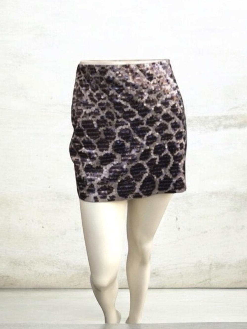Sequined mini skirt by Express